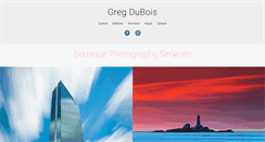 Desktop Screenshot of gregdubois.com